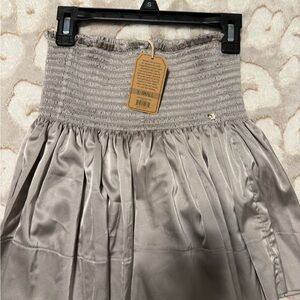 NATURAL LIFE Gray Mini Skirt